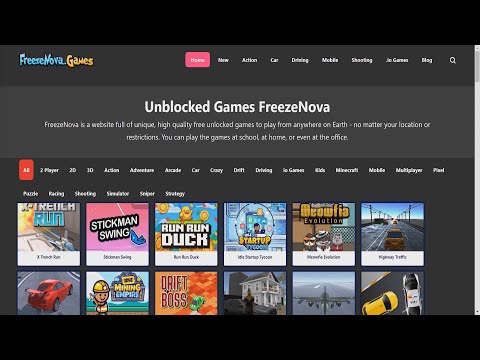 Unblocked Games FreezeNova APK for Android Download