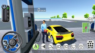 3D Driving Class - Audi Car & Airport - Gameplay Android | HMDG200 screenshot 5
