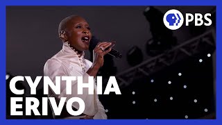 Cynthia Erivo Performs 