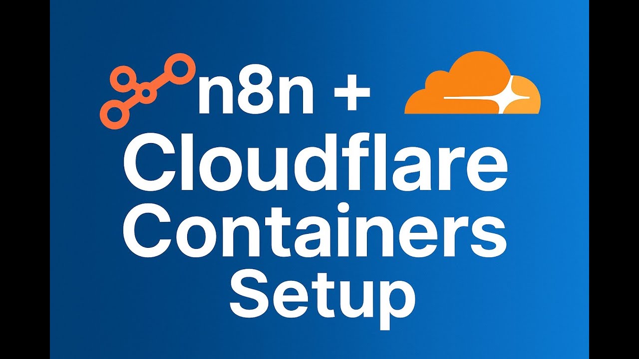 Let’s Deploy n8n on Cloudflare Containers (Live Build + Q&A)