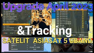 Upgrade April 2023 Dan Tracking Satelit Asiasat 5 Cbandraharjasumarni