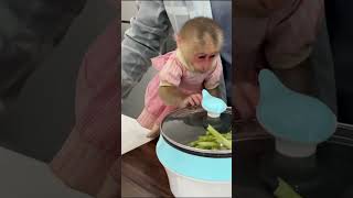Green beans made with dad’s touch 👨‍👦✨