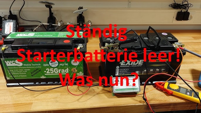 Montagesatz EURO6 Zweitbatterie inkl. Ladebooster