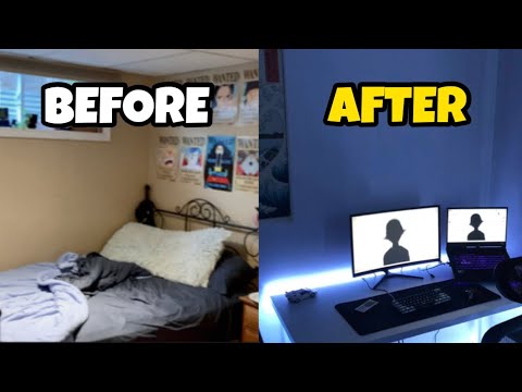 Remaking my Friends Room into his Dream Room! - YouTube