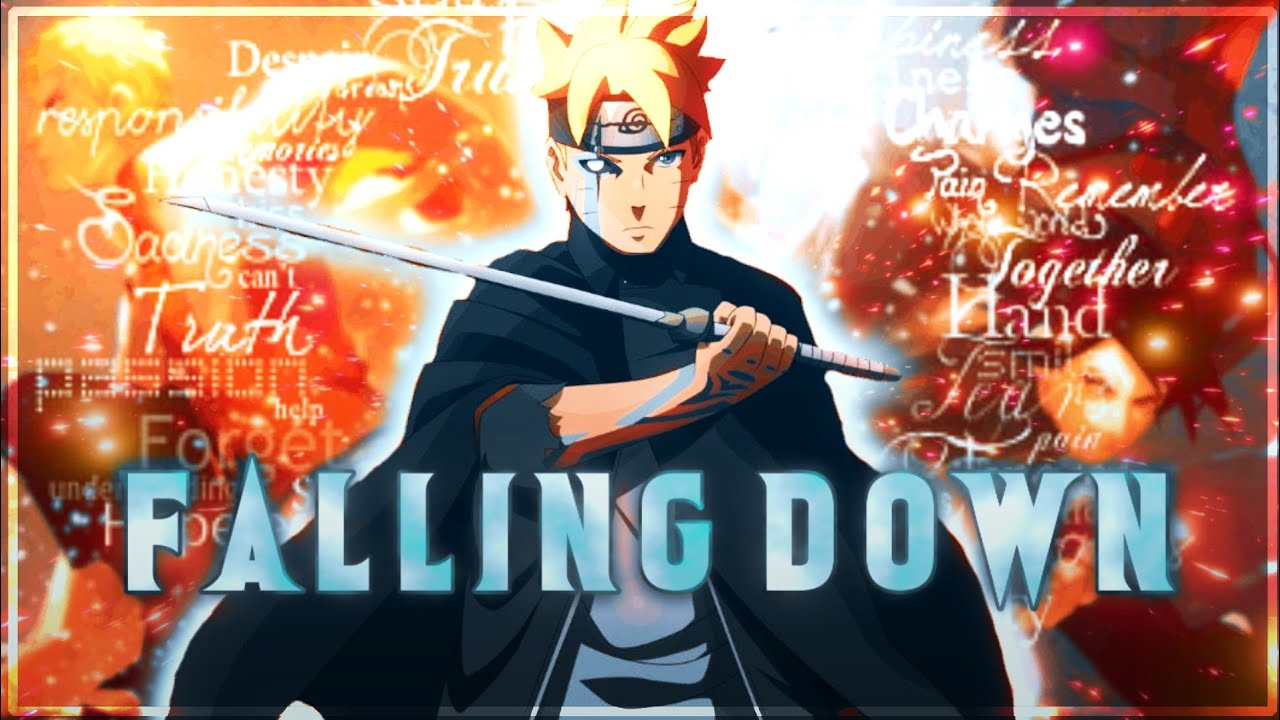 Falling Down - Naruto Scrap Capcut [ Edit/AMV ] 💜🚬