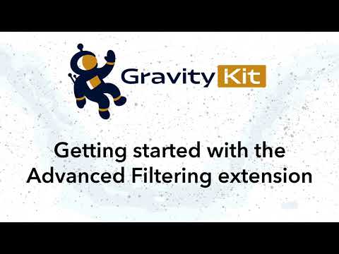 Getting Started With the GravityView Advanced Filtering Extension