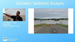 NQCC Burdekin Seminar (4/13) - Sediment (fine/coarse) and dam interaction | Dr. Stephen Lewis