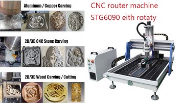 STYLECNC CNC router machine with rotary for craving
