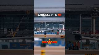 H-6 Bomber 🇨🇳 Chinese Twin Engine Jet Bomber 🇨🇳 Chinese Air Force Bomber Xi'an H6 Runway Taxiing