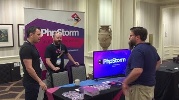 PhpStorm Booth Duty (php[tek] 2016)