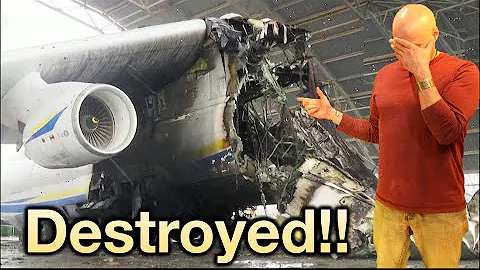 Ukraine Shows New Video Footage of Antonov AN 225 Mriya Aircraft Destroyed