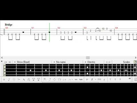 Break Beat Bark (Bass TAB) - Kanda Sayaka