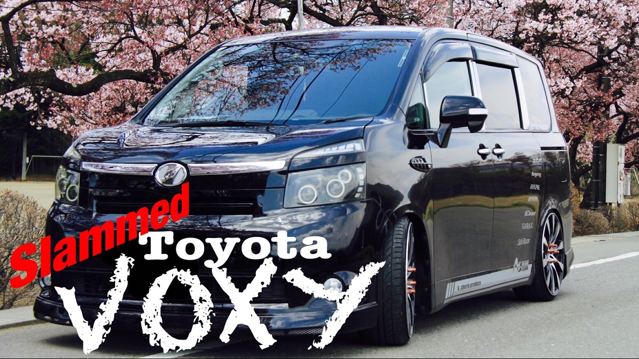 ヴォクシー 車高短 Slammed Toyota Voxy Youtube