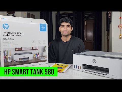HP Smart Tank 580 Installation | Printer | Unboxing | Review | How to Setup | WIFI setup