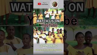 Sema Neno  Peter Mboye johnthebaptistchoirjbc2025