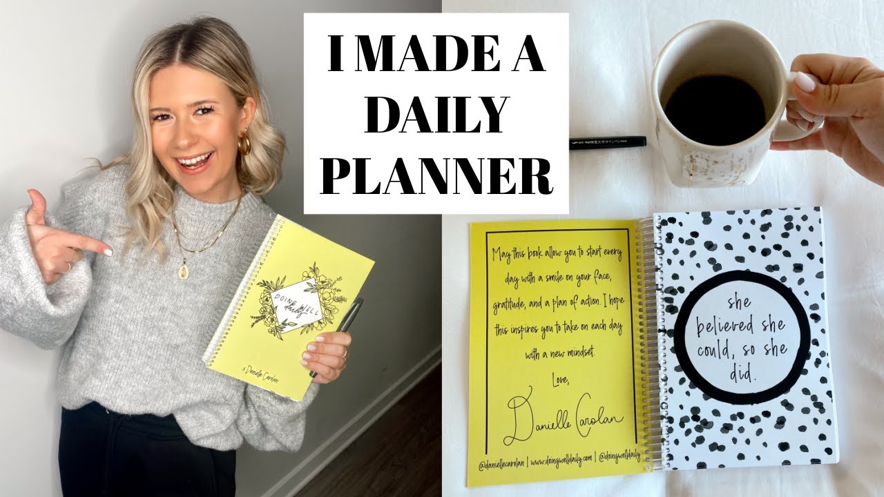 plan with me ft.. MY DAILY PLANNER DESIGN!!?!? (big announcement) - YouTube