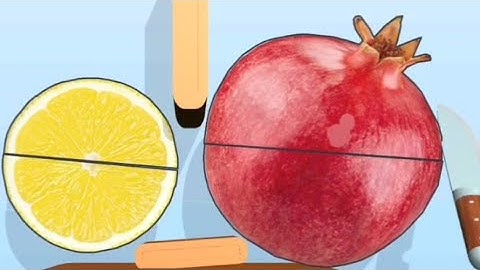 Slice it! Level 670-80 | Very Satisfying and Relaxing ASMR Slicing Fruit Cutting Shake Making Game