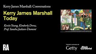 Kerry James Marshall Today | Royal Academy Symposium (Session 3/6)
The symposium ‘Kerry James Marshall: Conversations’ was held at the Royal Academy of Arts in London on November 13–14, 2025. Organized in partnership with Getty and Black Curatorial.
Watch more sessions from the symposium:
https://www.youtube.com/playlist?list=PLdcw4RhcVX8tC6yqFMlWNQgoouiyjbOeL
Speakers: Kevin Young, Kimberly Drew
Chaired by Prof. Sandra Jackson-Dumont
Marshall’s deep engagement with history, whether the history of art or American history, facilitates a way of looking at our contemporary moment. While he has previously expressed skepticism about the ability of art to affect socio-political change, Marshall’s paintings have drawn on significant cultural, political, and historical periods. The panel will explore how engagement with Marshall’s work might help us to contemplate the present moment– from reflections on ideas of beauty and agency, to the Black experience today.
Provocation, Provacature, Provoked
Presented by Prof. Sandra Jackson-Dumont
Kerry James Marshall’s work doesn’t just hang on museum walls. It speaks, interrupts, and insists. His paintings, rich with historical reference and unapologetic Black presence, ignite conversations that ripple far beyond the gallery floor. In museum spaces, where language often calcifies into curatorial convention, Marshall’s work provokes even the most seasoned professionals to pause, reconsider, and reframe. Take ‘Untitled (Policeman)’ or ‘Portrait of Nat Turner With the Head of His Master.’ These are not passive images. They demand that we confront the assumptions embedded in our interpretive frameworks: Who is the subject? What is the story? What language do we use to describe Black life, Black beauty, Black resistance? Marshall’s deep engagement with both American history and the history of art destabilizes the idea of neutrality in museum discourse. His Garden Project series, for instance, challenges the romanticization and stereotyping of public housing, while ‘Untitled (Beauty Queen)’ forces a reexamination of aesthetic hierarchies. These works do not offer easy answers. They offer friction. And in that friction, museum staff, educators, and audiences alike
find themselves asking better questions. This talk is not about solving Marshall. It’s about letting his provocations do their work, unsettling, illuminating, and ultimately
expanding the possibilities of how we see and speak in the museum.
Dark Song: the poetics of Kerry James Marshall
Presented by Kevin Young
From his early Scout series through his Gardens and memorials, including most recently at the US National Cathedral, Kerry James Marshall has engaged with poetry as well as a broader painterly poetics. This presentation explores this poetic journey through verse and song as embodied by Marshall’s lyrical work.
The Divine Feminine in the Work of Kerry James Marshall
Presented by Kimberly Drew
Within Kerry James Marshall’s canvases, women are figures of beauty and desire as well as conduits of power, mediation, and divinity. His portrayals are often infused with the syncretic spiritualities that emerged from the transatlantic slave trade, where Yoruba cosmologies intertwined with Christianity to form devotional practices across the African diaspora. Through allegory and history painting, Marshall stages these spiritual and ancestral energies in scenes that invite both recognition and reverence. His women are not confined by the reductive narratives historically imposed upon female bodies in Western art. Instead, they emerge as bearers of wisdom, custodians of cultural survival, and embodiments of the sacred. Their presence invites reflection on maternity not simply as a fact of biological reproduction but as the intellectual and emotional labor of sustaining communities and futures amid rupture.
In a world witnessing renewed assaults on women’s bodies and autonomy, Marshall’s exaltation of the divine feminine feels profoundly urgent. Within his work, womanhood is not sentimentalized but monumentalized. His engagement with orixás resists readings of Black women as muses, victims, or misandrists, instead presenting them as spiritual protagonists whose power exceeds the frame — reminding us that honoring the maternal and the mystical remains essential to Black cultural life.
Getty African American Art History Initiative:
https://www.getty.edu/projects/african-american-art-history-initiative/
Getty Research Institute:
https://www.getty.edu/research-institute/ Kerry James Marshall Today | Royal Academy Symposium (Session 3/6)