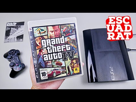 GTA 4 PS3 Greece Unboxing & Gameplay Grand Theft Auto IV PlayStation 3 GTA IV
