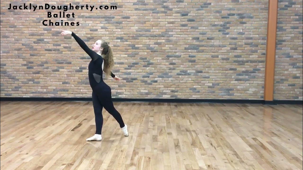"how to ballet" Learn chaines turns Ballet class online term Jacklyn