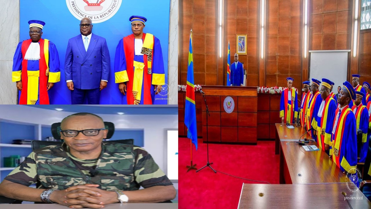 5 MINUTES AVEC CÉSAR NGADI 28/2/26 : PRESTATION DE SERMENT DES HAUTS MAGISTRATS DE LA COUR DES CPTES