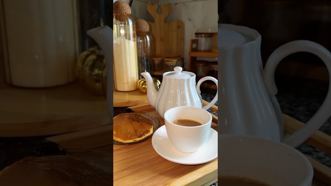 Breakfast pan cake😋…………………………………