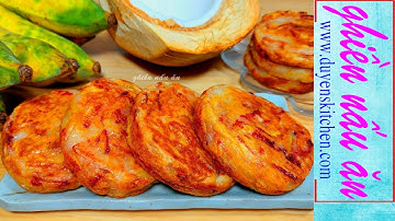 Bánh Chuối Dừa Nướng Chảo | Bánh Chuối Nướng By Duyen