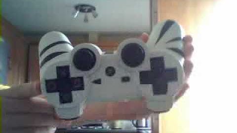 custom painted white tiger PS3 controller-Dualshock3