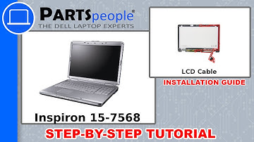 Dell Inspiron 15-7568 (P55F002) LCD Cable How-To Video Tutorial