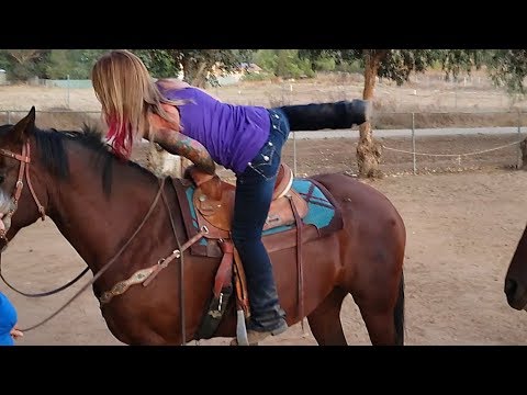 We are NOT getting a horse!! The Crouch Ranch does a little horseback riding..