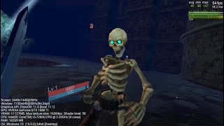 VR Physics Combat Test #1 -- satisfying throwing