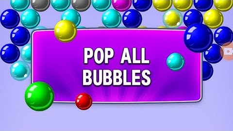 Bubble Shooter Rainbow Hard Level - 887 & 888