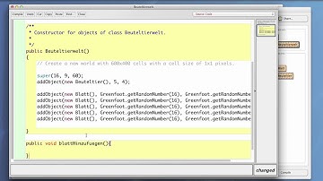 Greenfoot Java Tutorial 5 - For- Schleife - Full HD