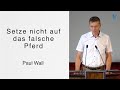 FECG Nasiräer - Paul Wall (Thema: Setze nicht auf das falsche Pferd) 09.07.2023