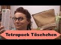 Tetrapack Täschchen nähen /upcycling/Müllvermeidung/kostenloses Schnittmuster