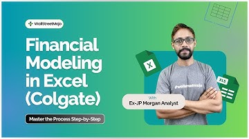 Learn Financial Modeling in Excel - Step by Step (Colgate Case Study)