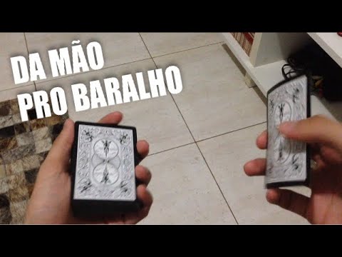 COMO FAZER A CARTA VOAR PRO BARALHO - APRENDA AGORA!!