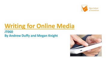 OSJ Writing for Online Media (JT060) - Chapter 1