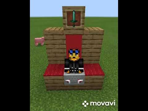 Трон в майнкрафт - YouTube