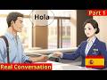 10 Short Spanish Conversations: Checking Into A Hotel (Part 1) | Spanish for Beginners | A2-B1