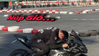 Zx10R Chạy Track Mini Khó Quá Ngày Đầu Tập Sân Srider.