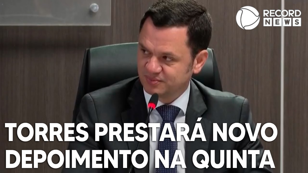 Anderson Torres prestará novo depoimento na quinta-feira