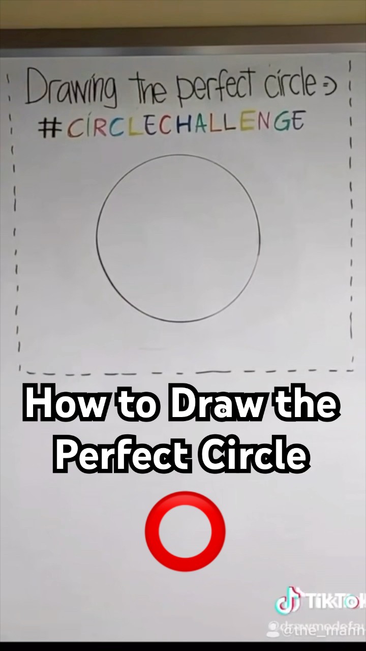 POV: Drawing the Perfect Circle ⭕️ ? #TheManniiShow.com/series