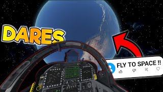 CRAZY DARES in flight simulators [100k special]