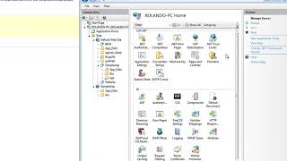 IPDisplays   Set up of IIS Database Tool to SQL