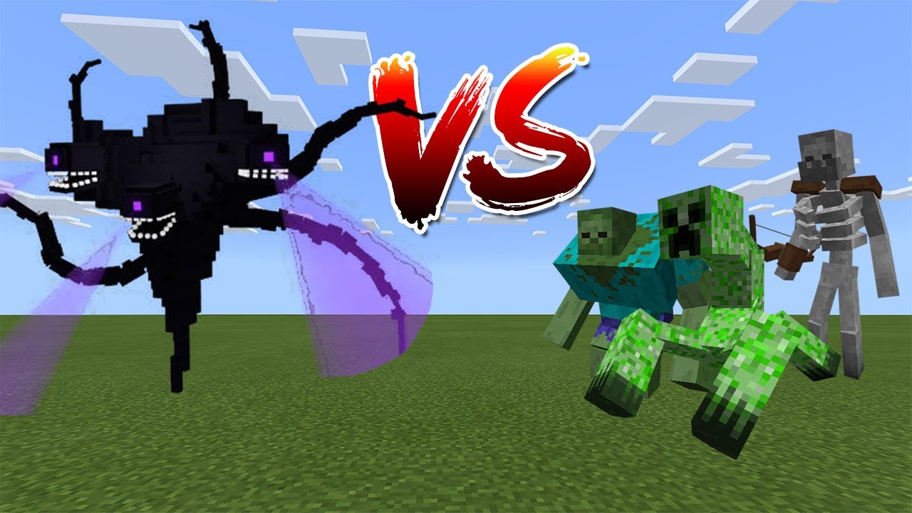 Download Wither Storm vs Mutant Creatures - Minecraft - YouTube