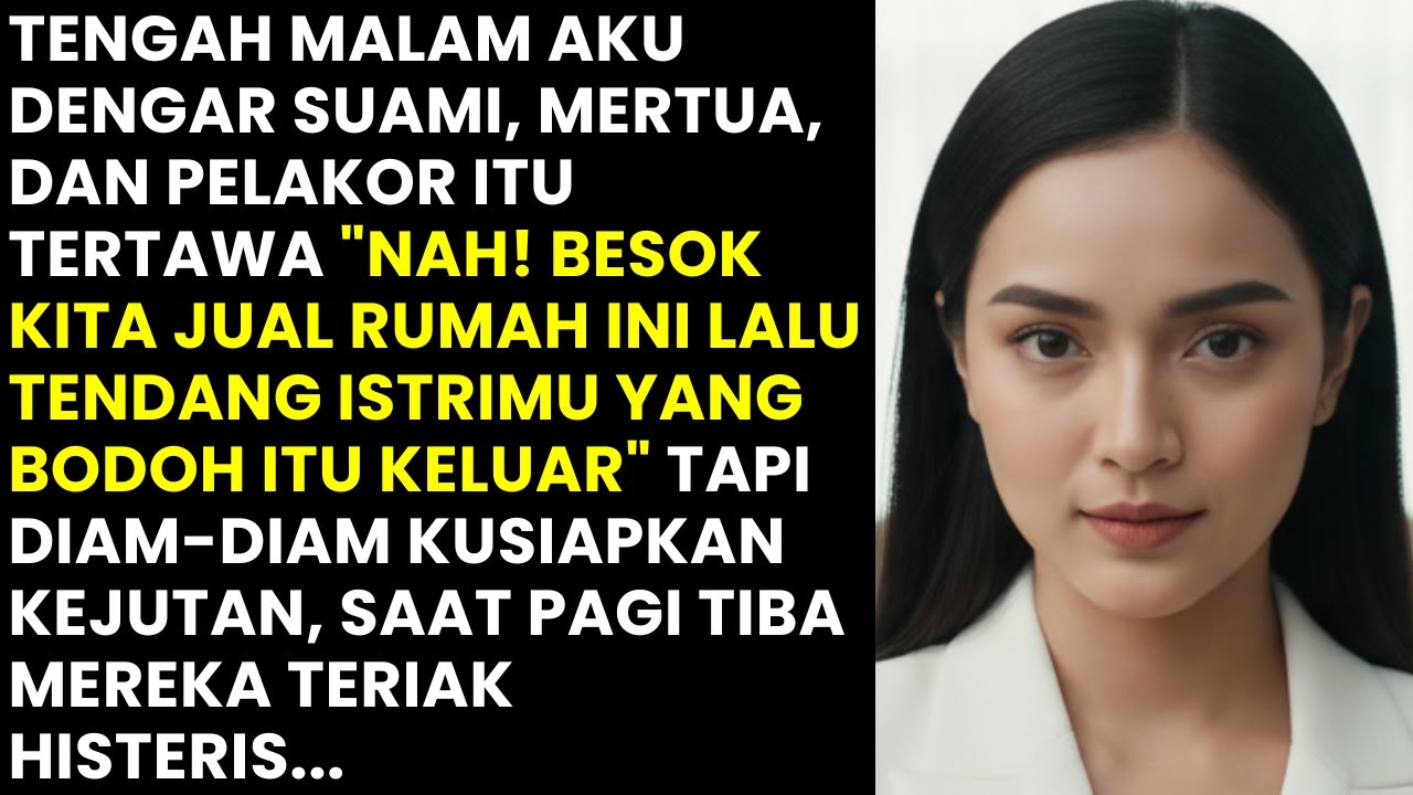 SUAMI DAN MERTUA TEGA MAU JUAL RUMAHKU DEMI PELAKOR TAPI AKU PUNYA RENCANA LAIN YAITU...
