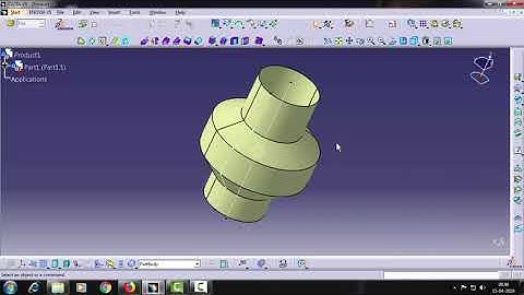 Catia V5..Surface Tutorial......How To Use "Revolve " Tool .