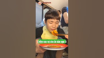 hôm nay anh chồng được cô vợ cho ăn bào ngư và cái kết  #mukbang