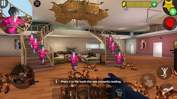 Scary Teacher 3D ( Mod menu) - Troll Tiny clone Miss T   , gameplay  android/ ios